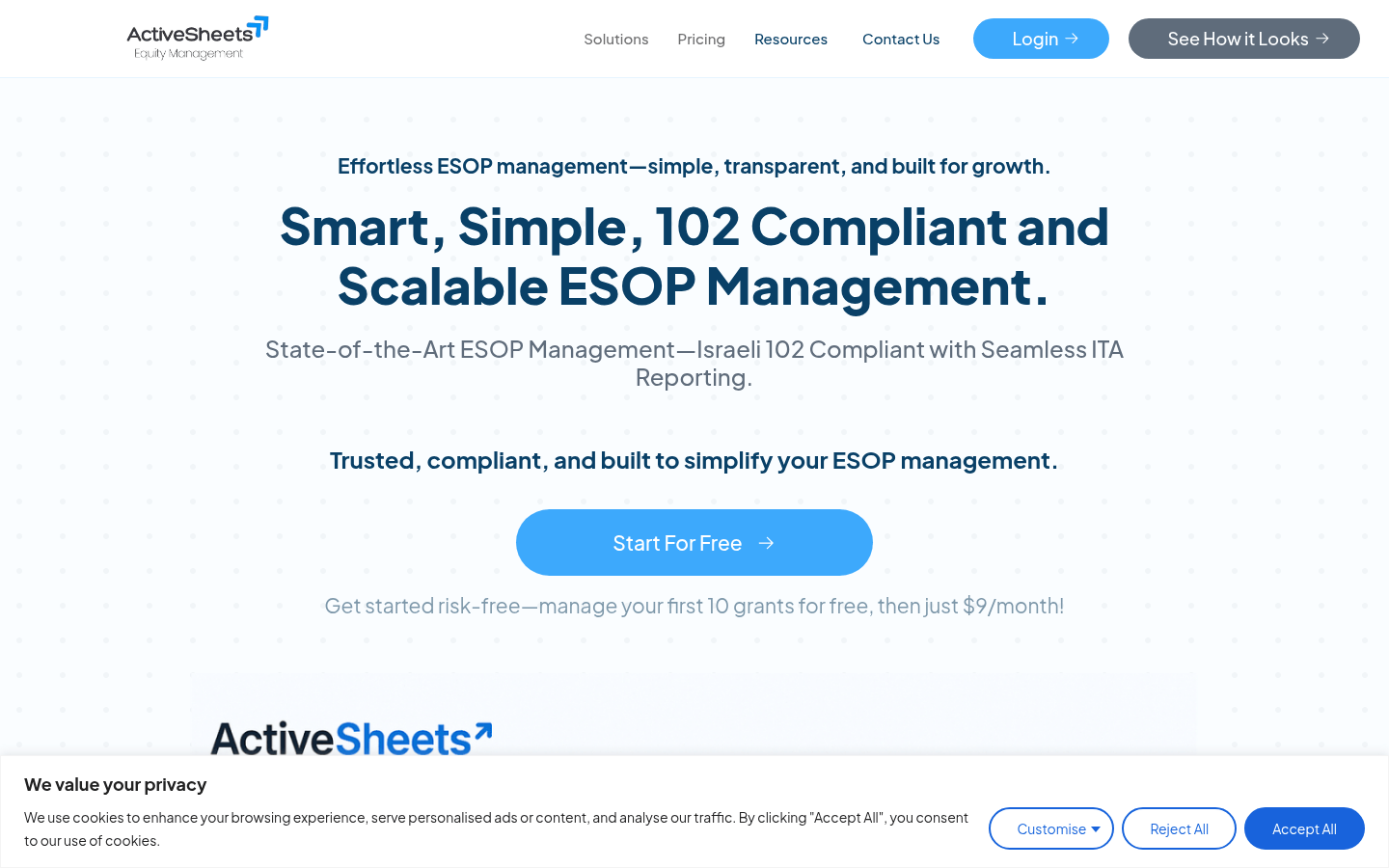 Activesheets