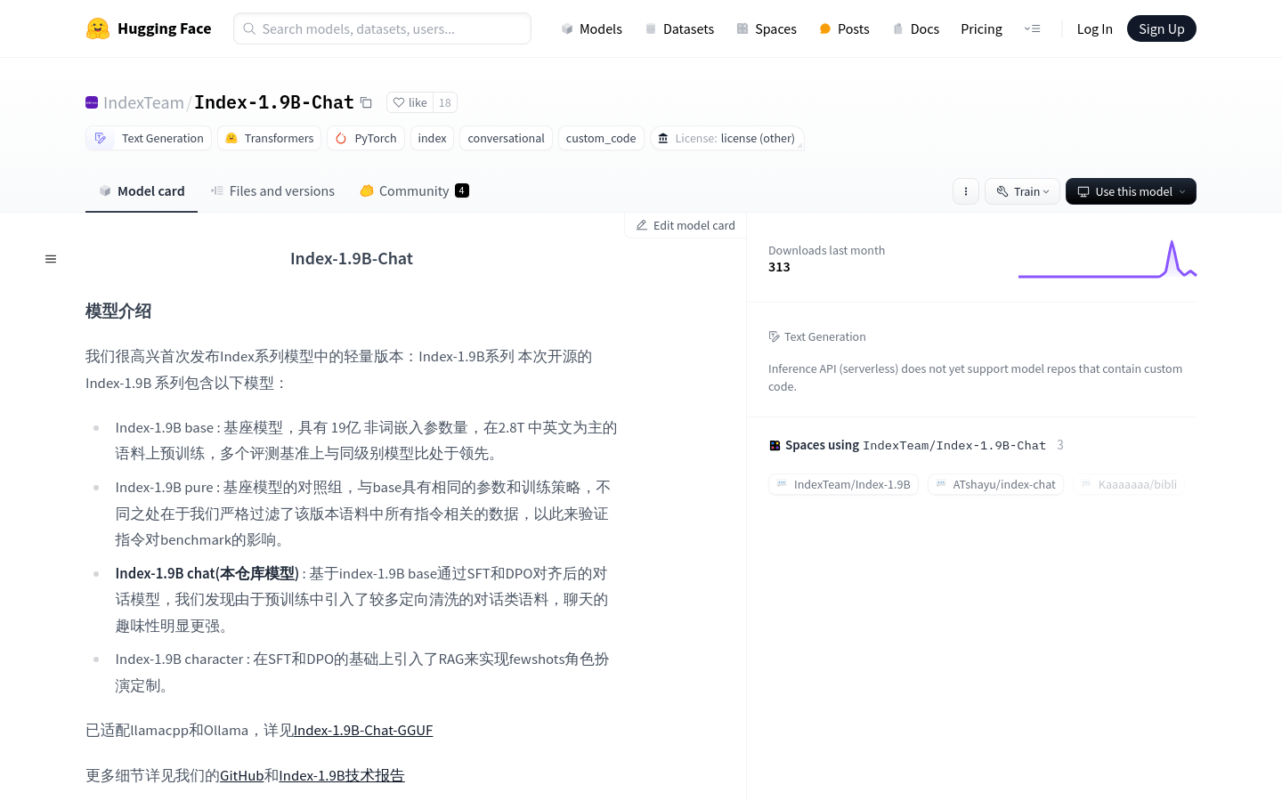 Index 1.9B Chat