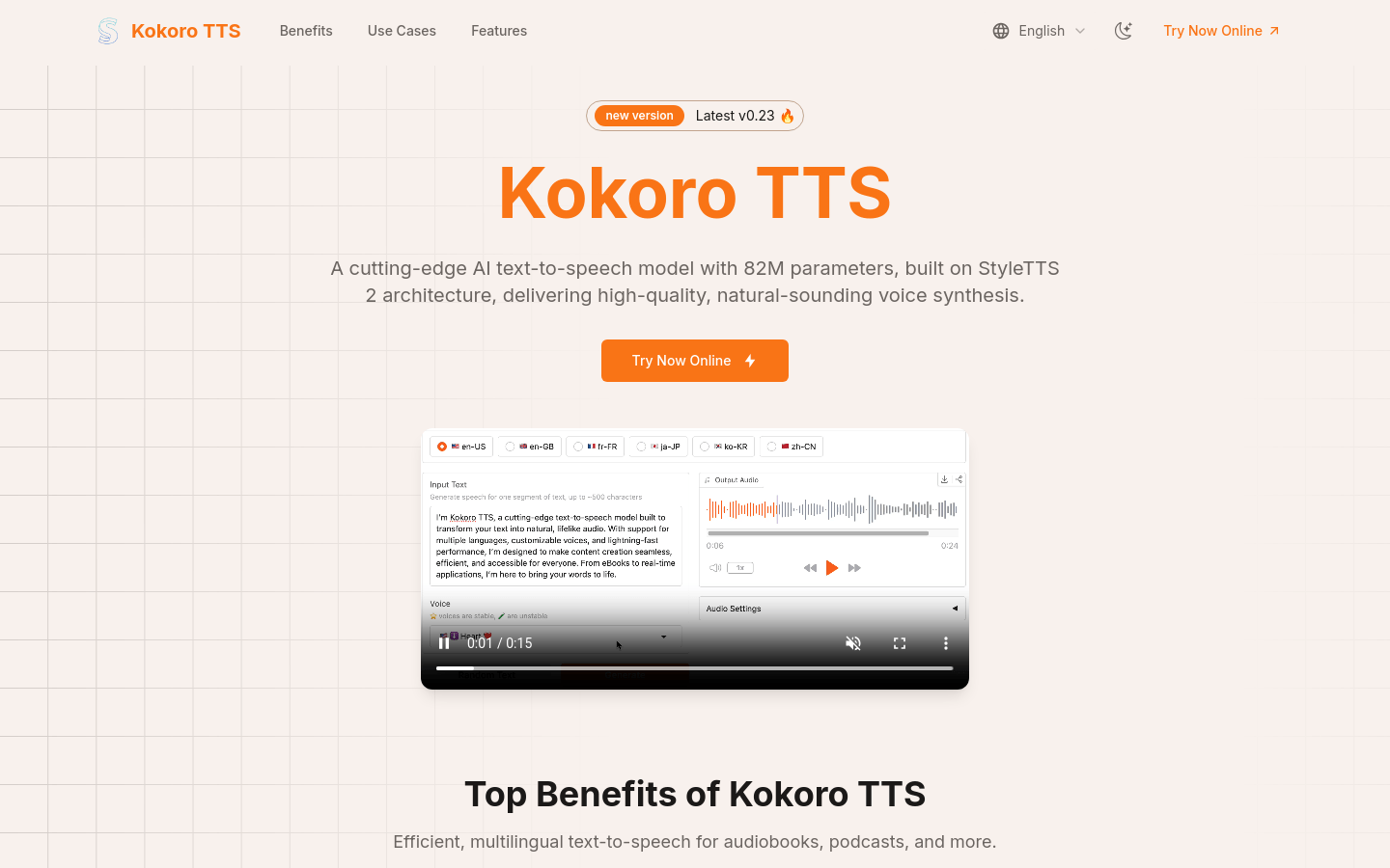 Kokoro TTS