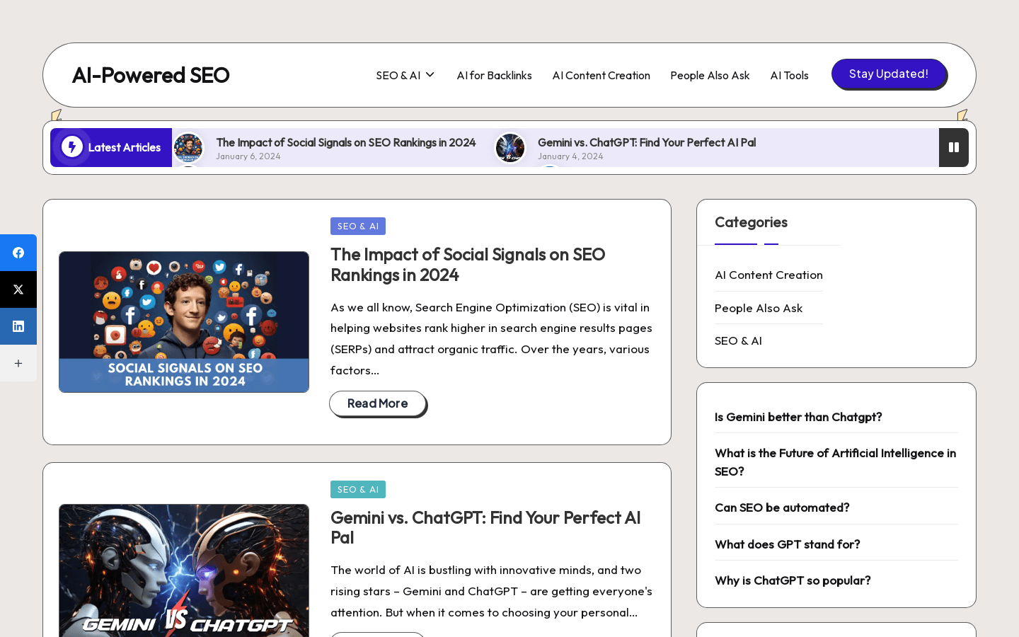 AI Powered SEO