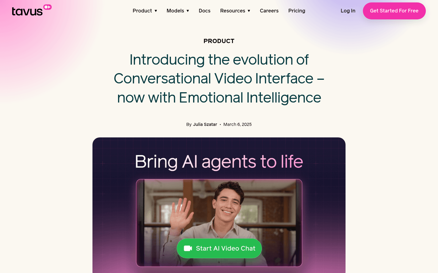 Conversational Video Interface
