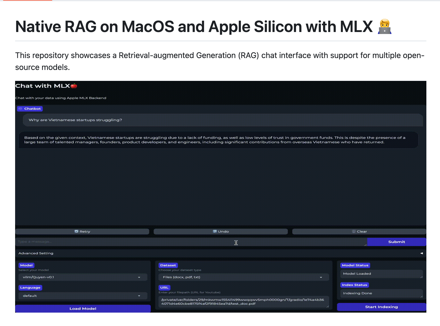 Chat With Mlx