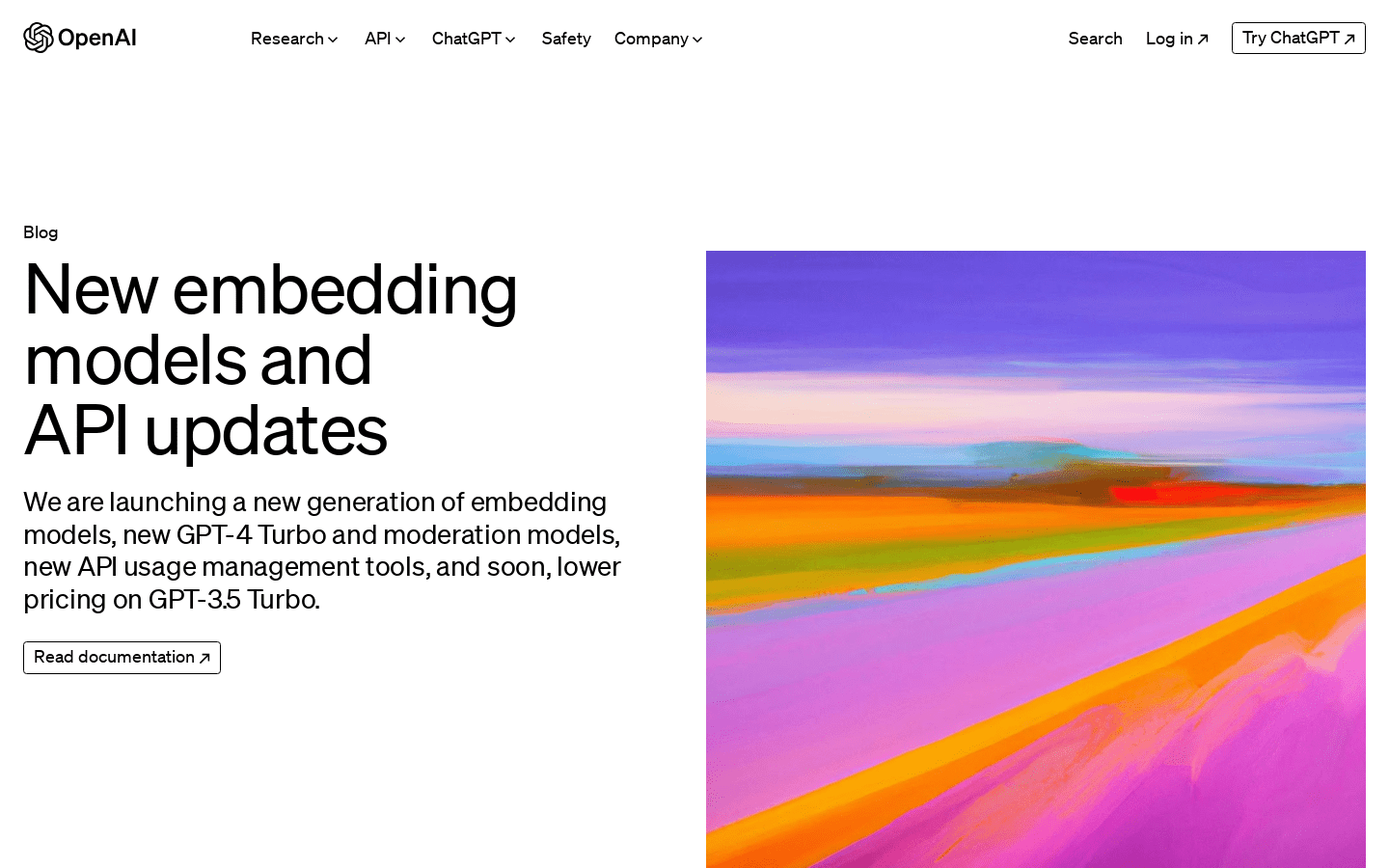 Openai Embedding Models