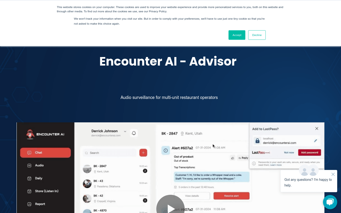 Encounter AI Advisor