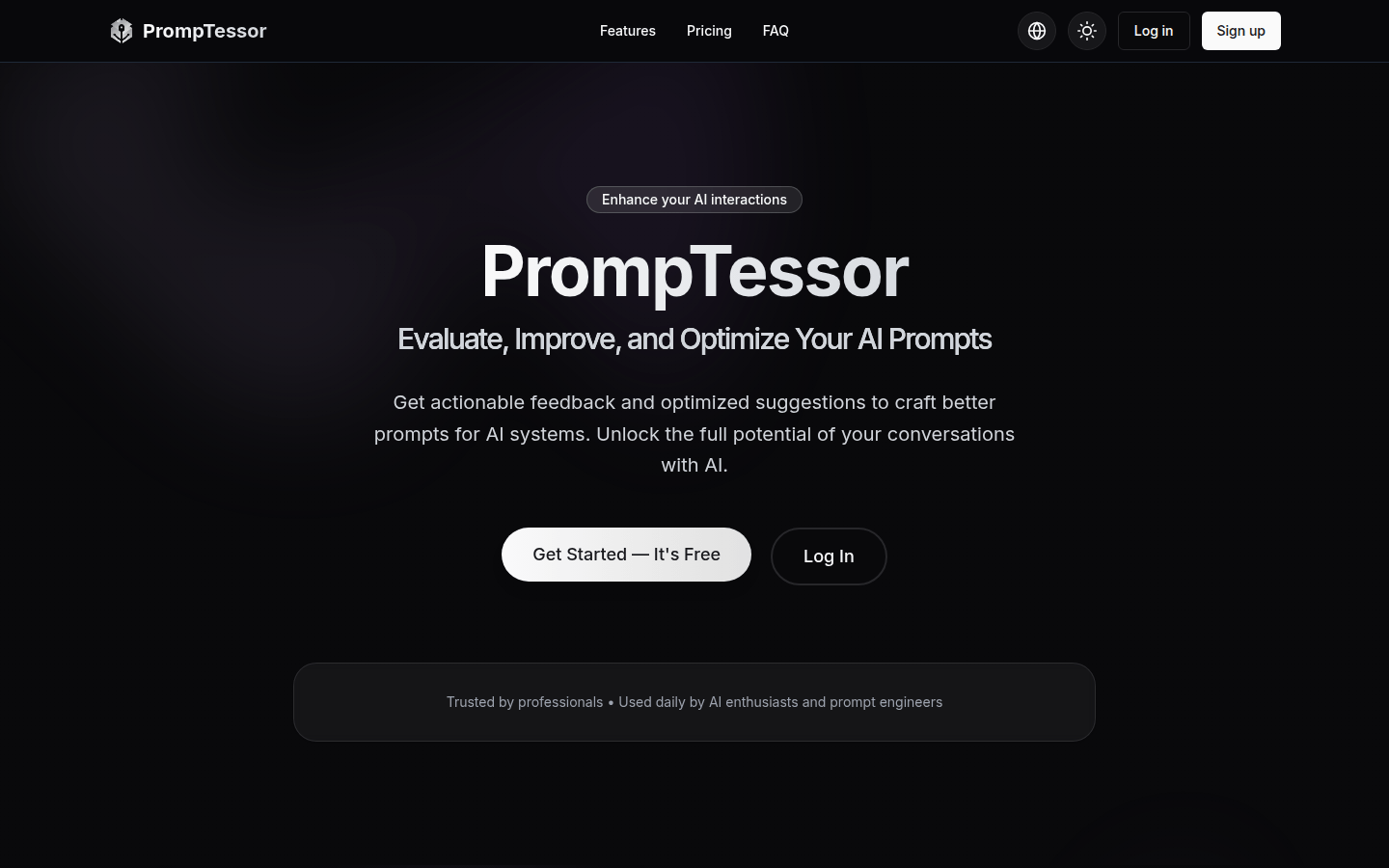 Promptessor