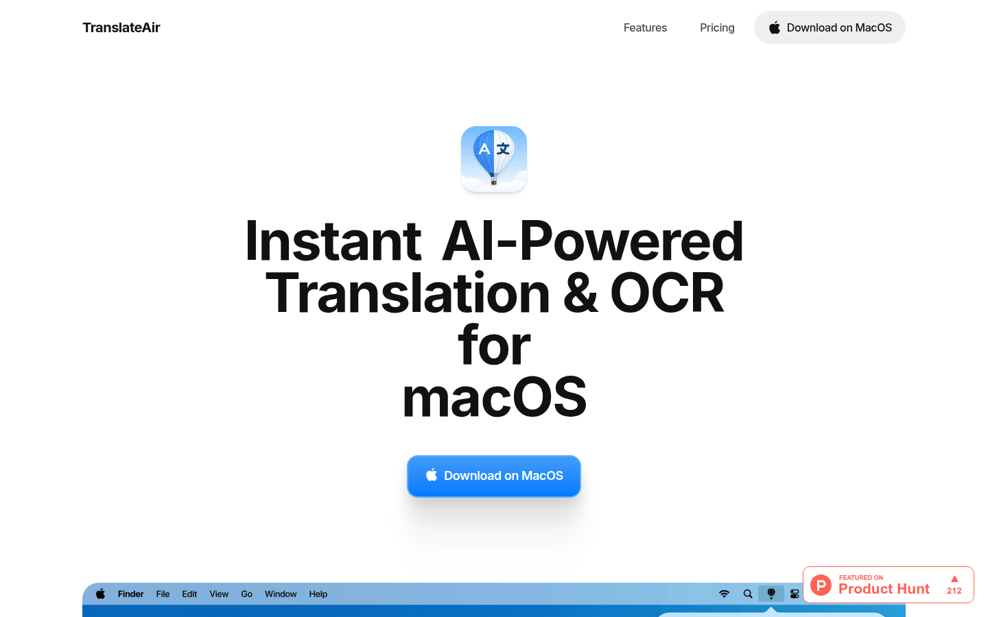 Translateair
