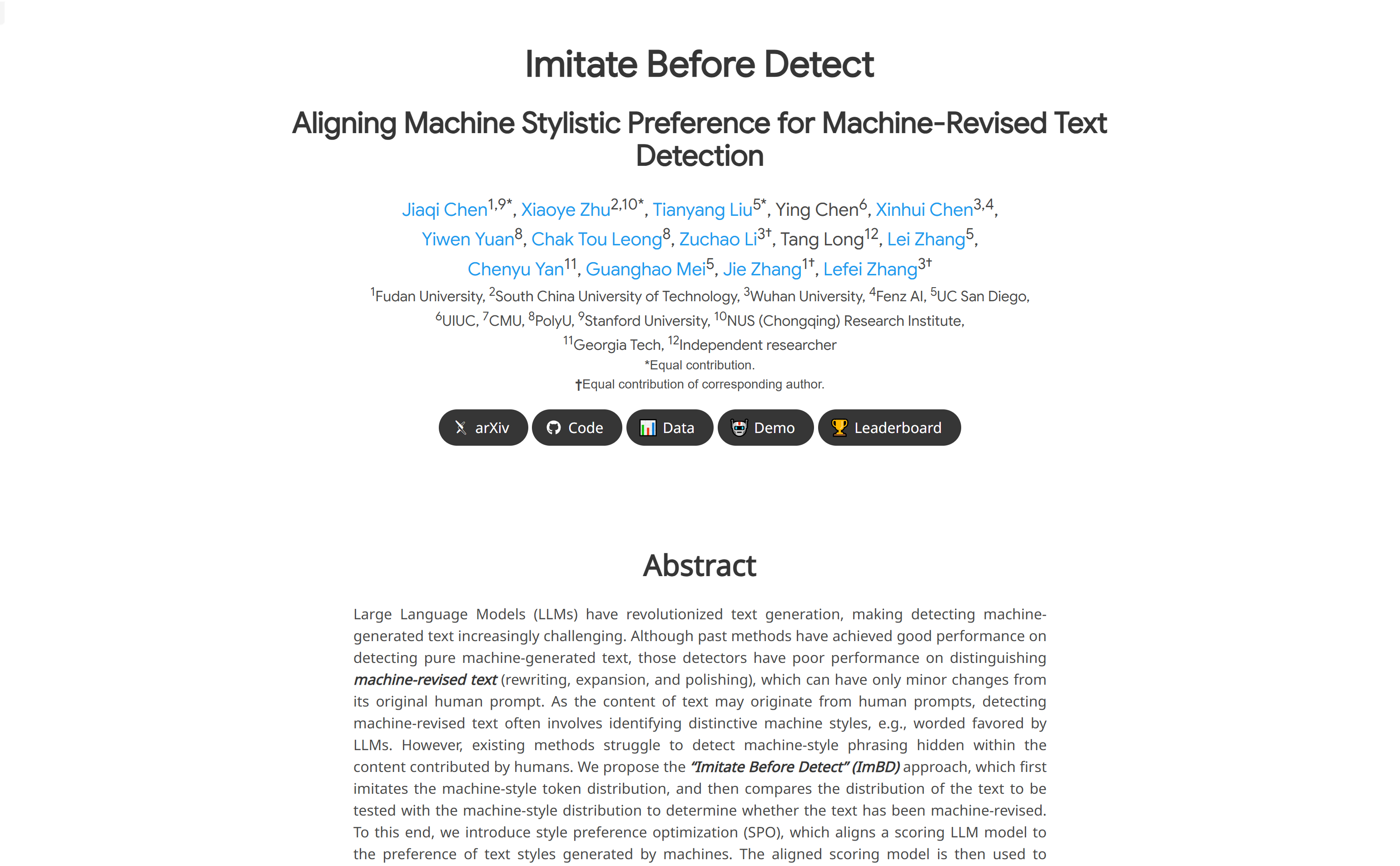 Imitate Before Detect