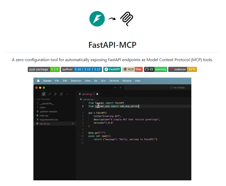 Fastapi MCP