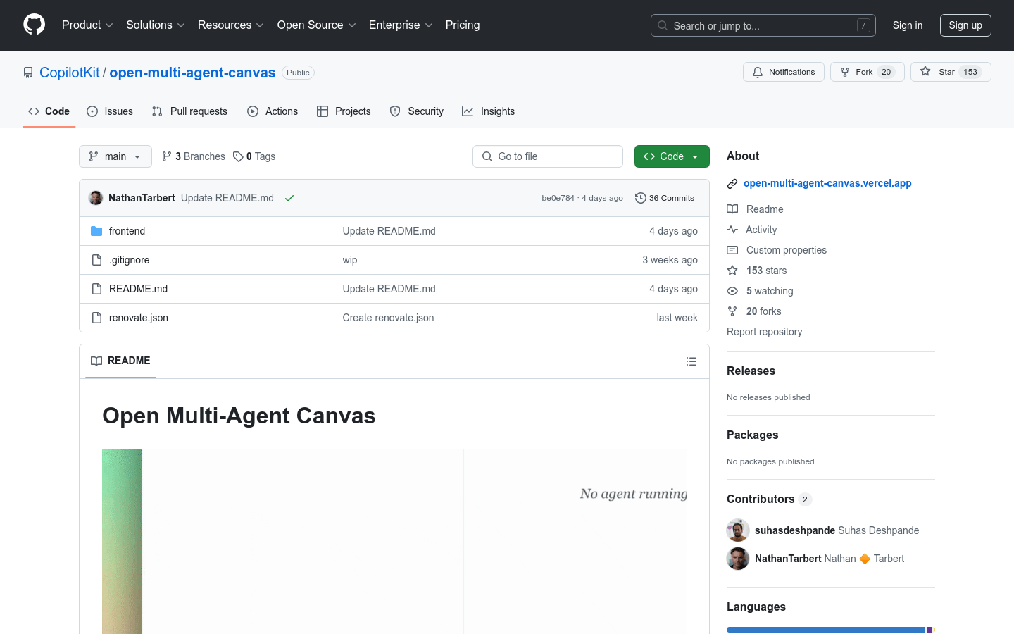 Open Multi Agent Canvas