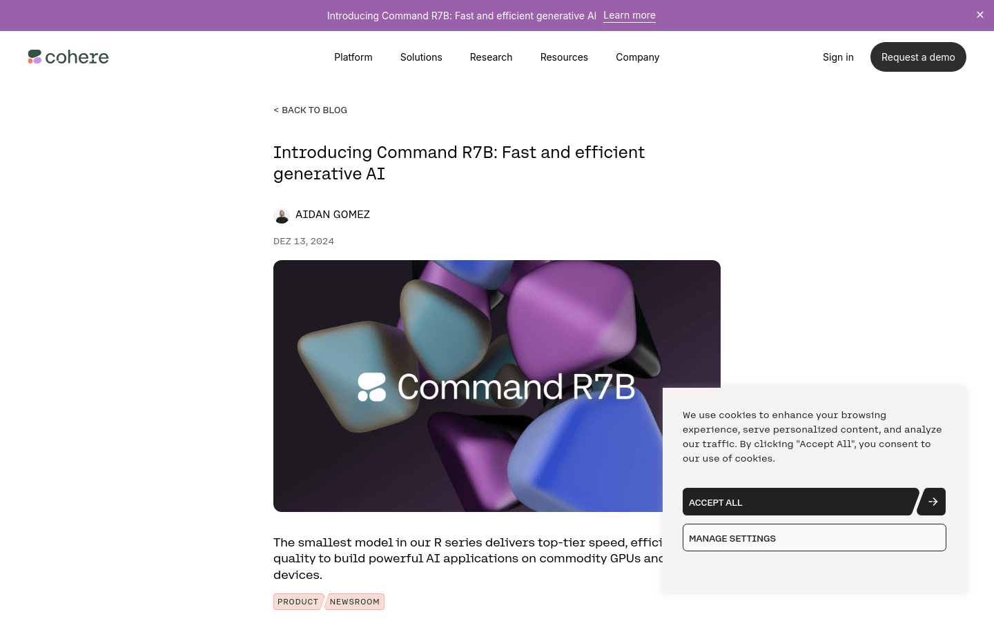 Command R7B
