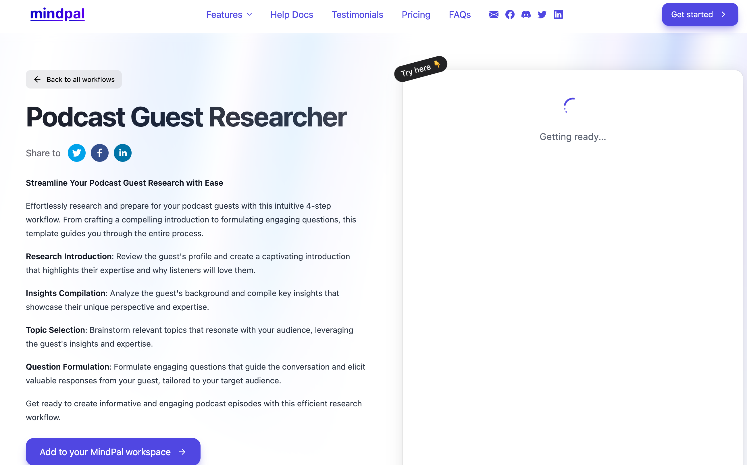 Podcast Guest Researcher