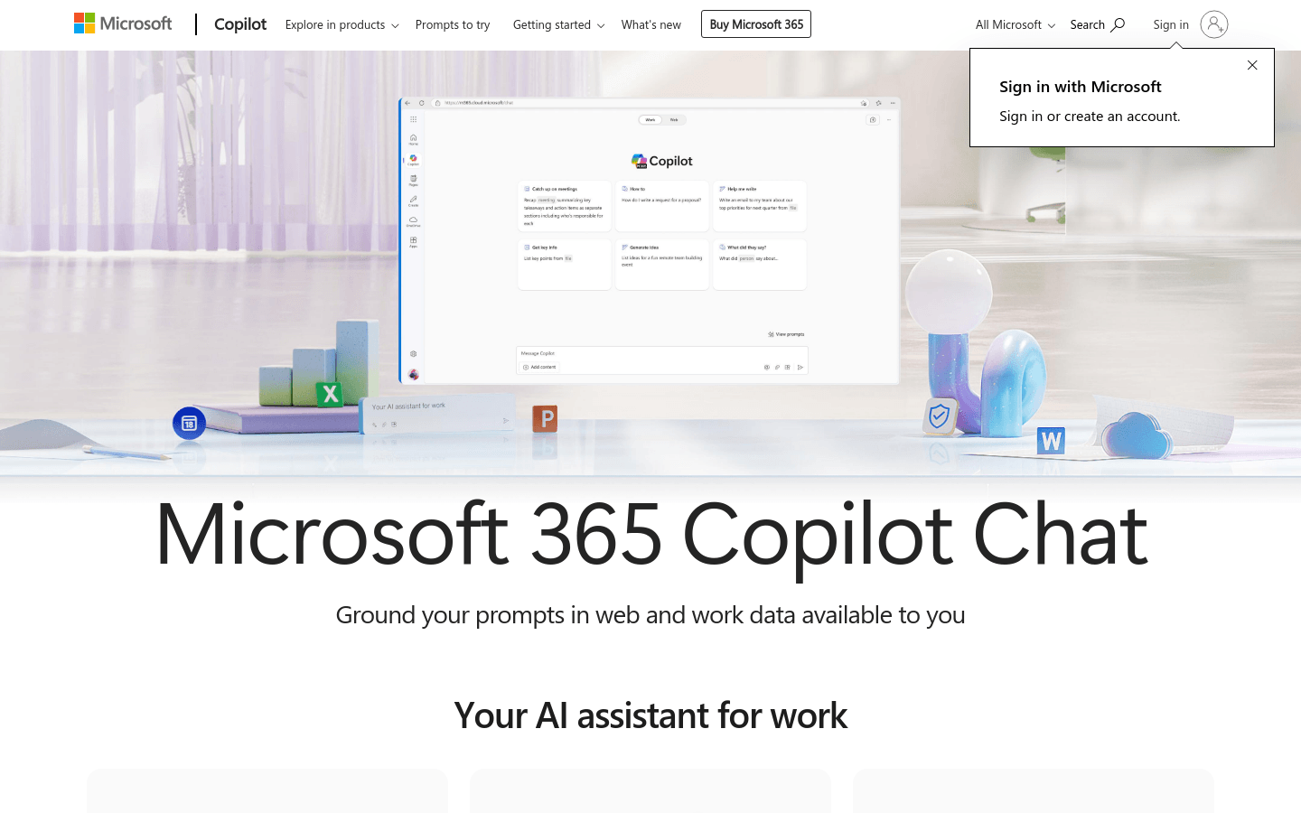 Microsoft 365 Copilot Chat