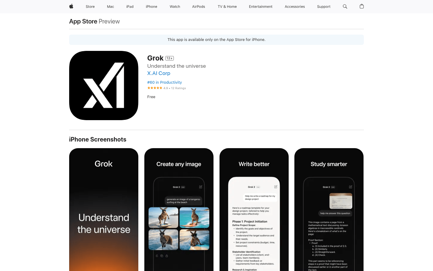 Grok App