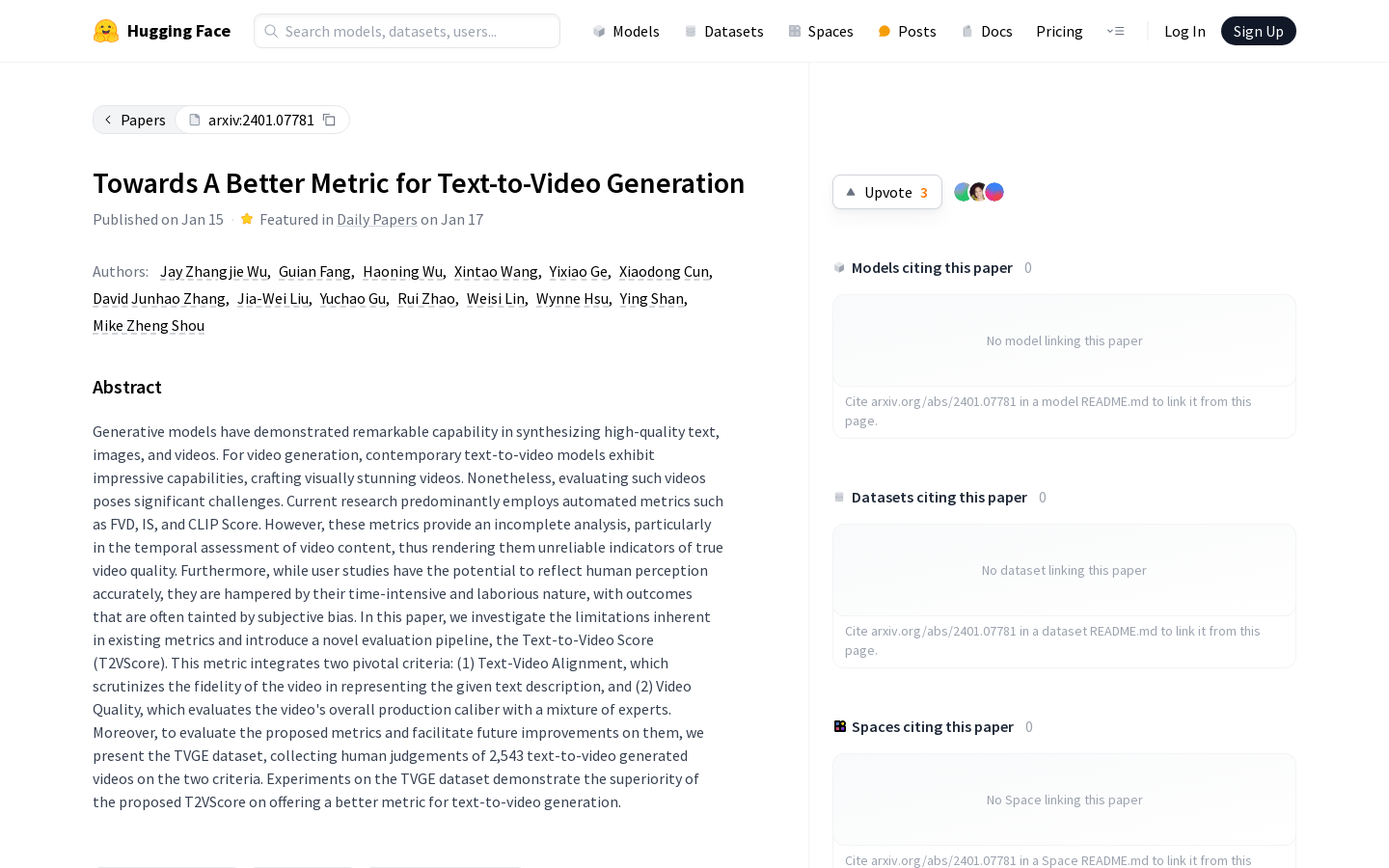 Text To Video Generation