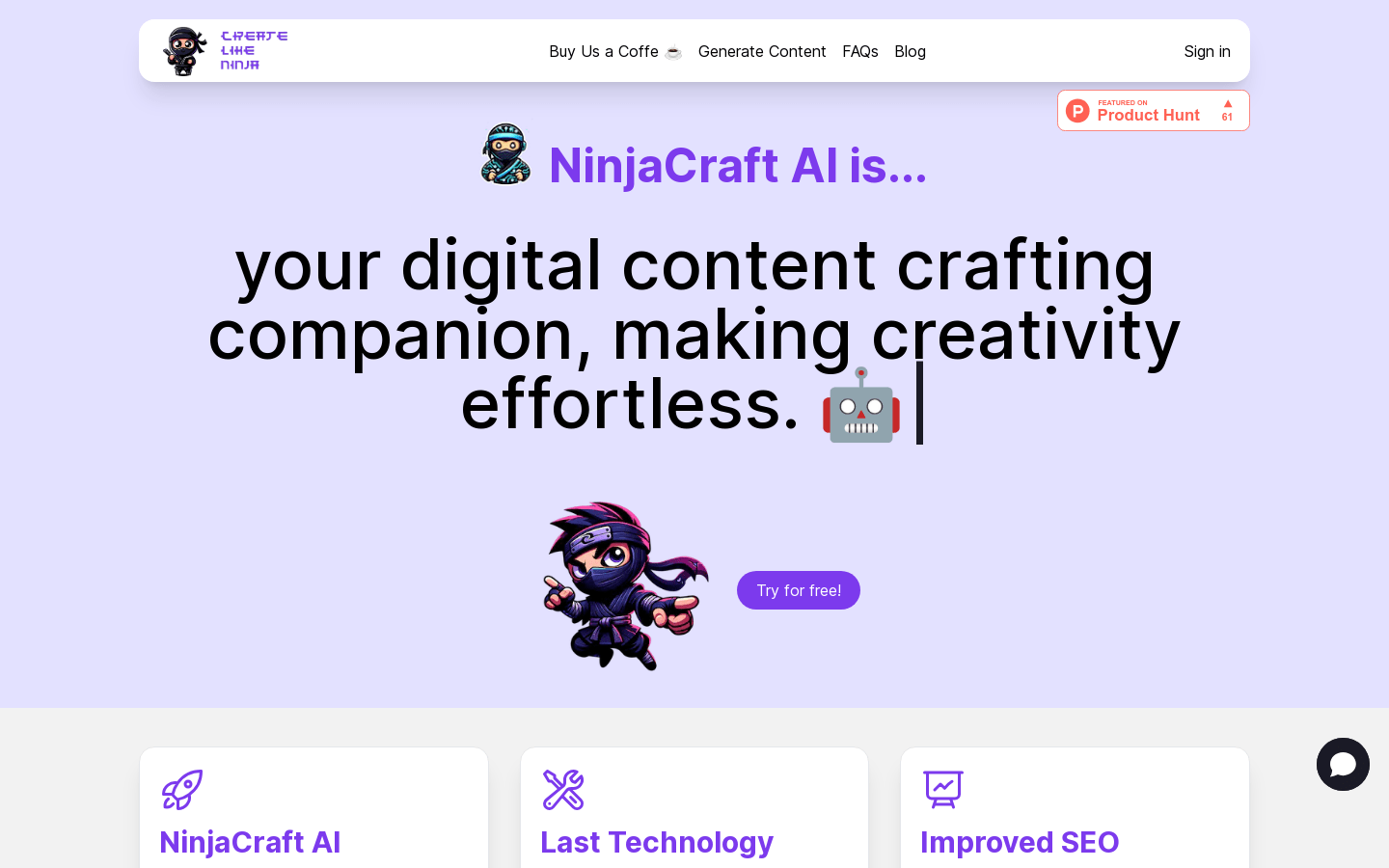Ninjacraft AI