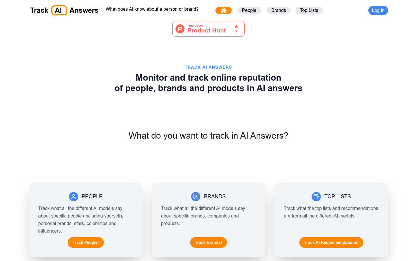 Track AI Answers