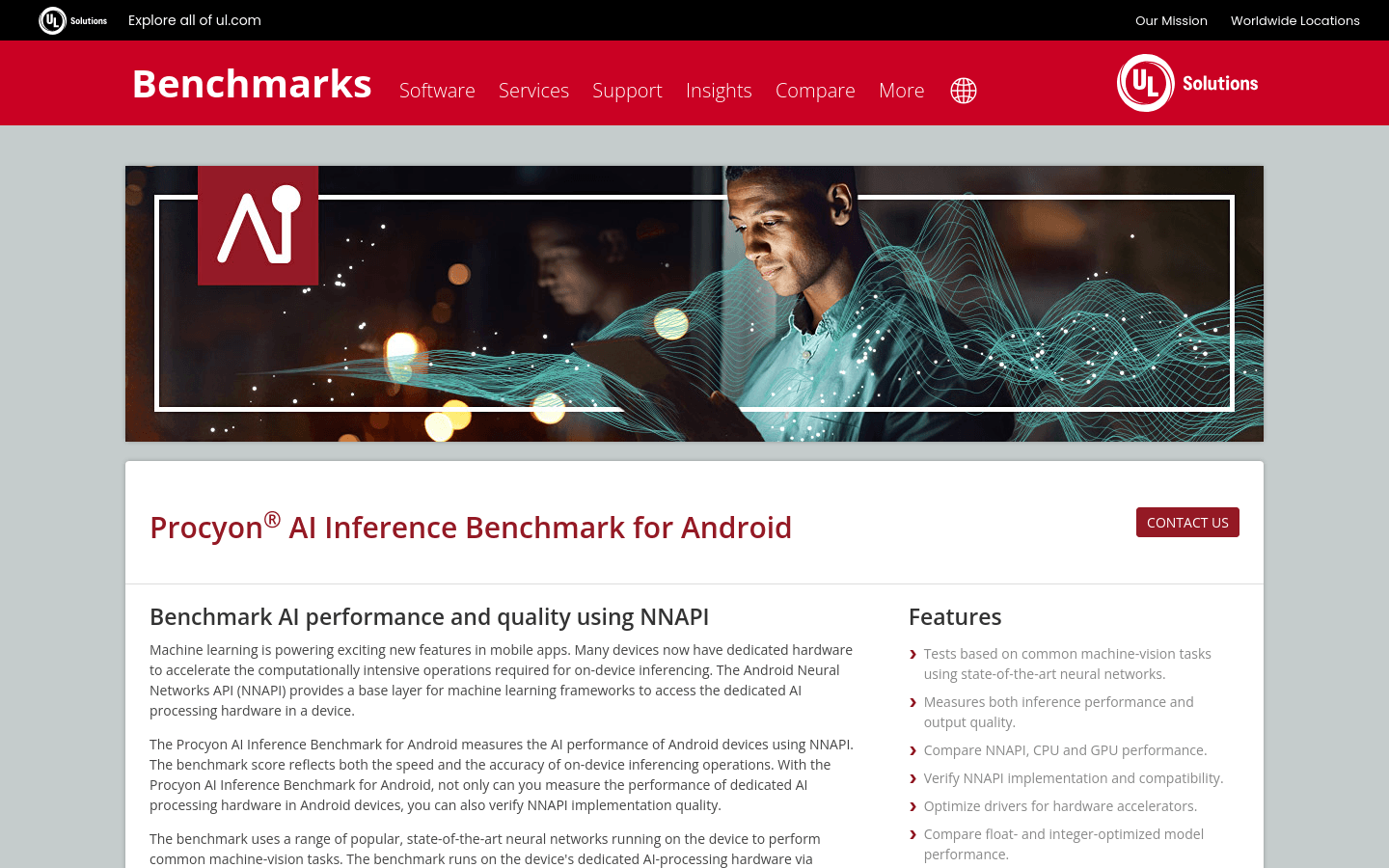 Procyon AI Inference Benchmark For Android