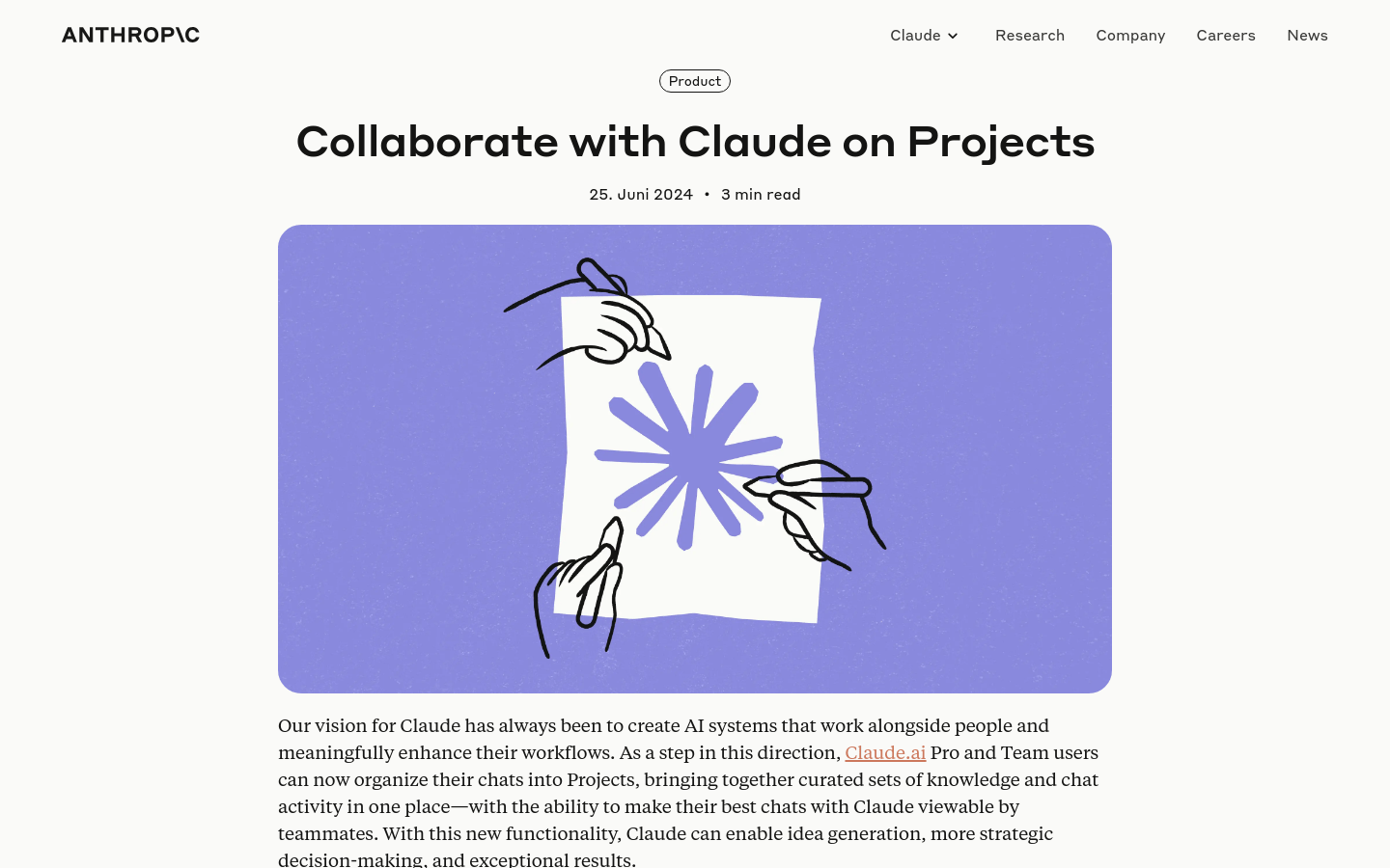 Claude Projects