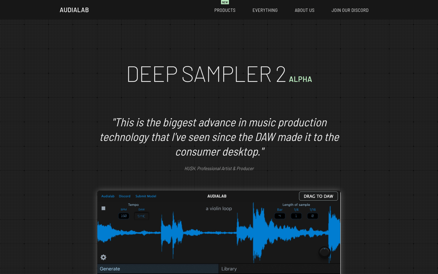 Deep Sampler 2