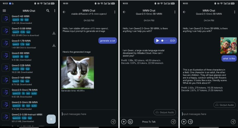 MNN LLM Android App