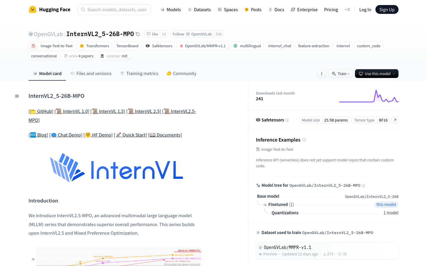 Internvl2 5 26B MPO