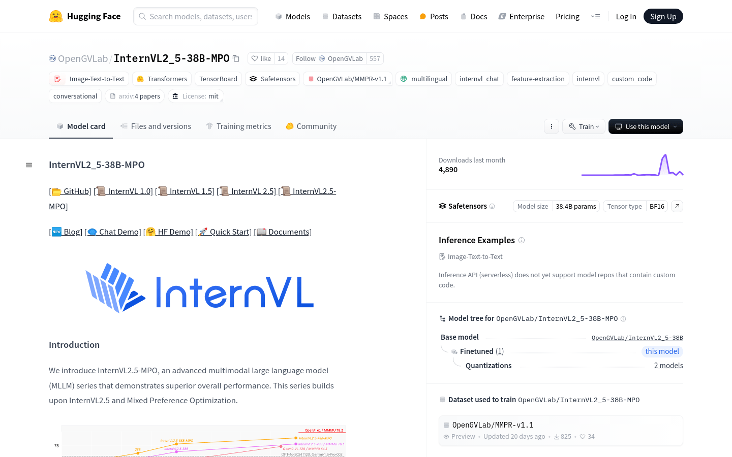 Internvl2 5 38B MPO