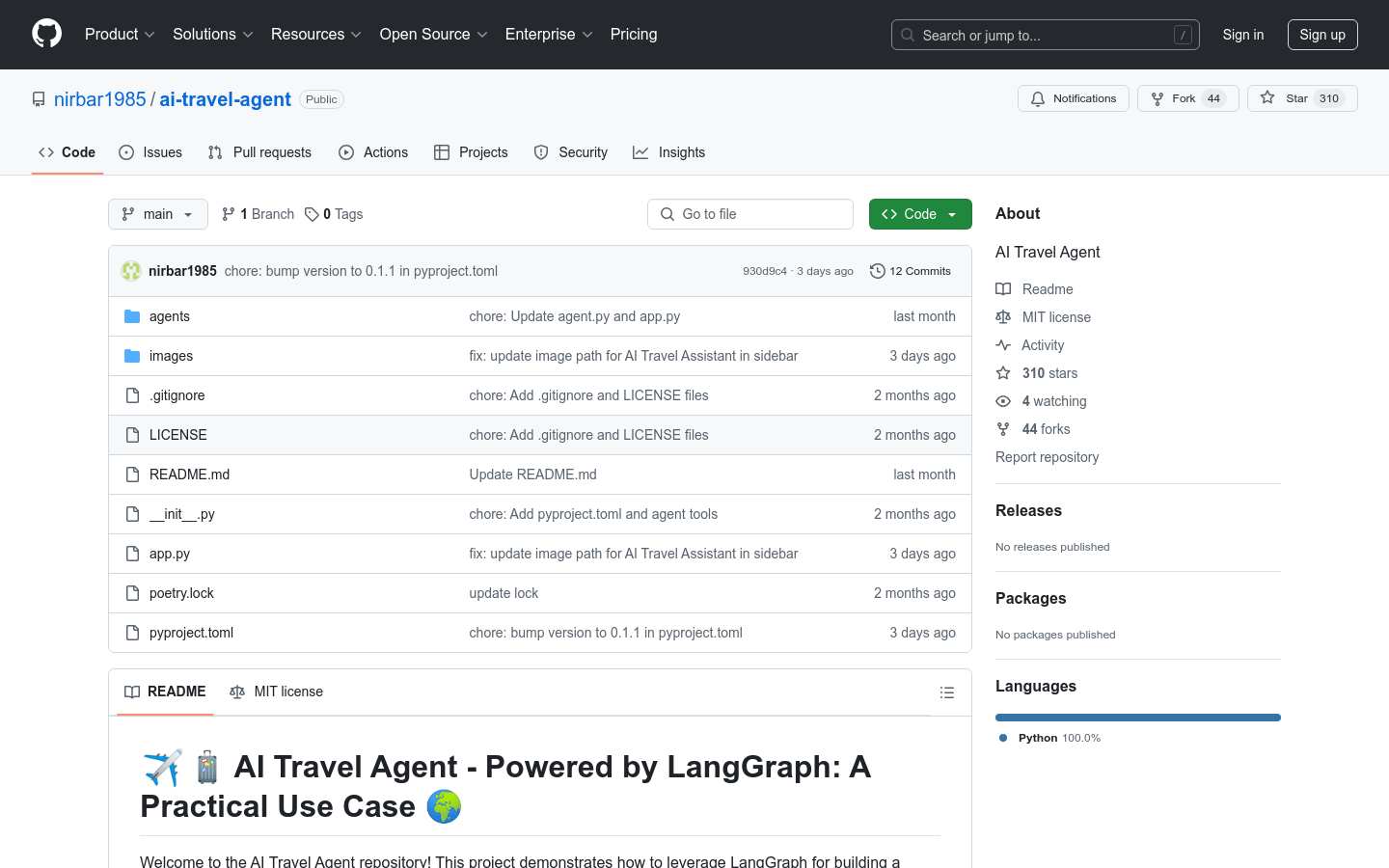 AI Travel Agent