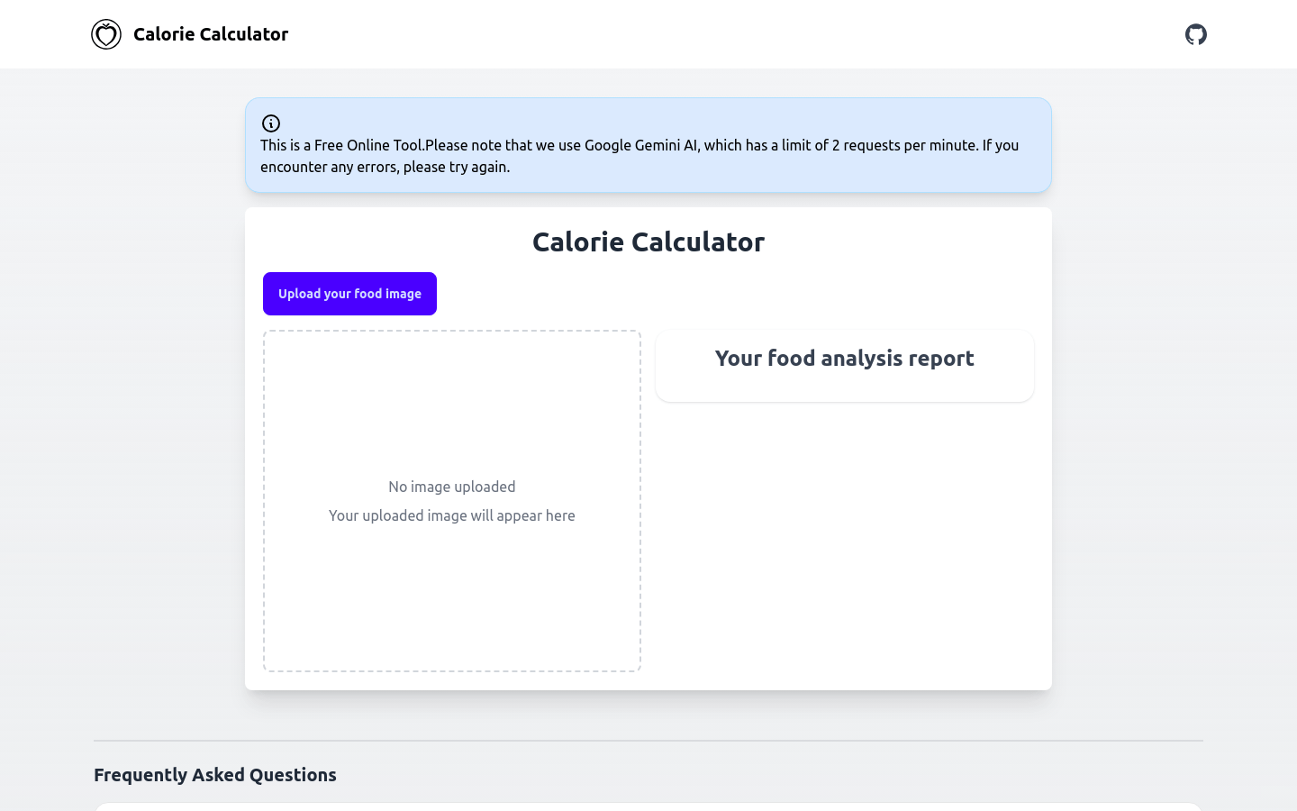 Calorie Calculator