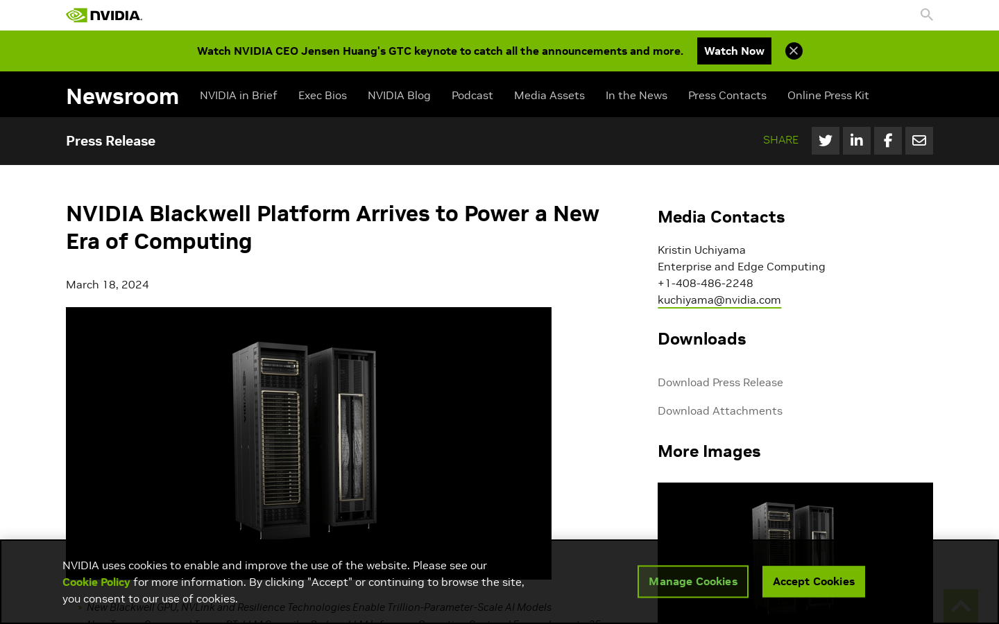 NVIDIA Blackwell Platform
