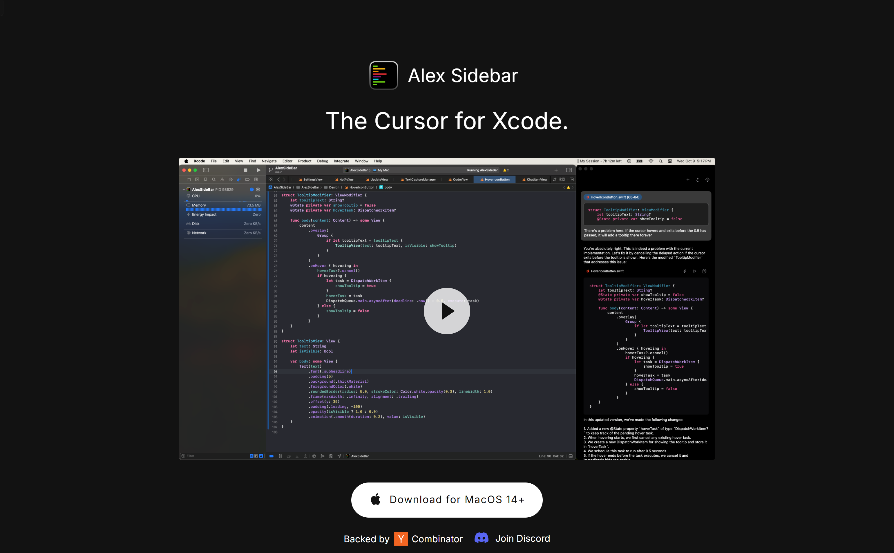 Alex Sidebar