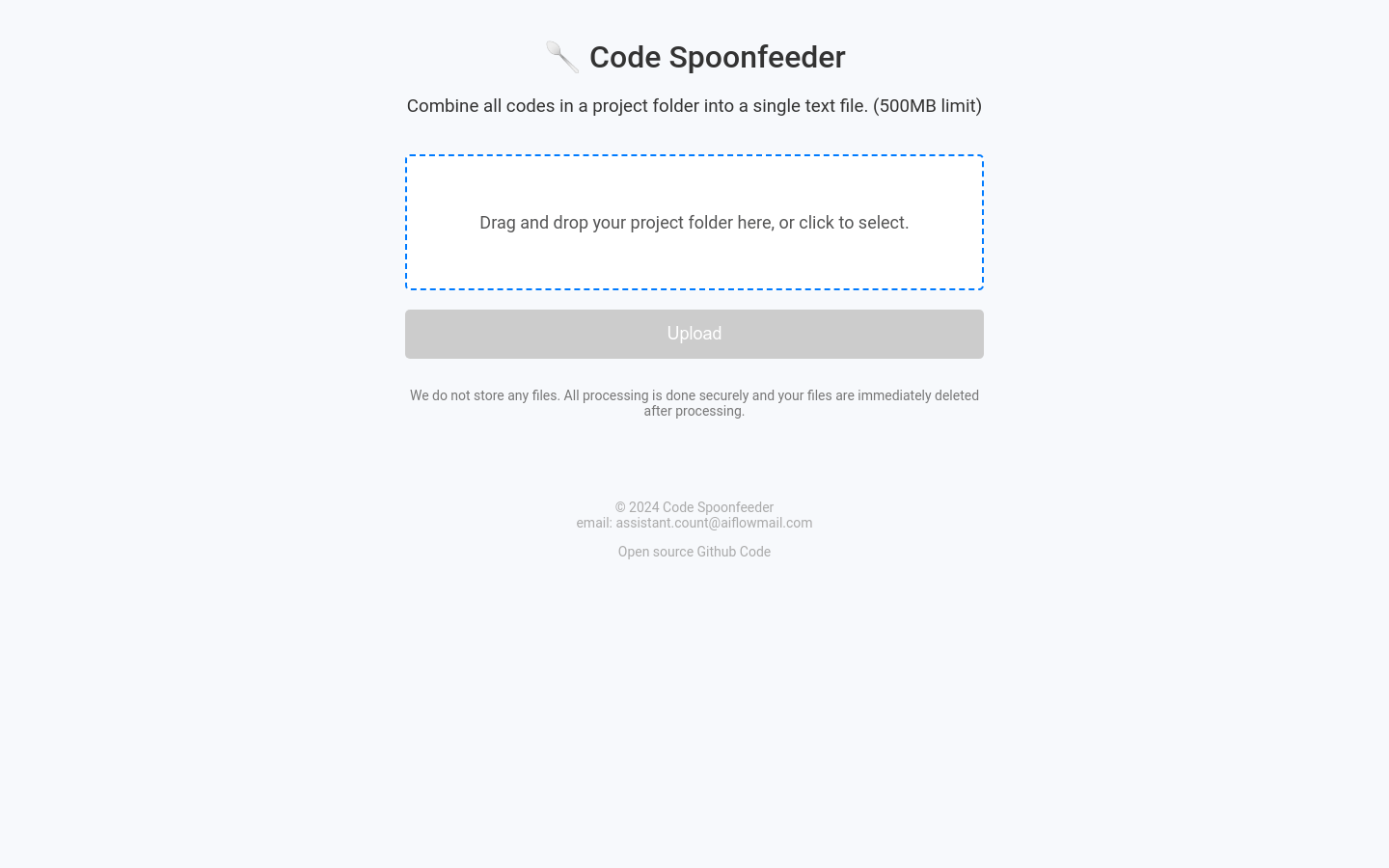 Code Spoonfeeder