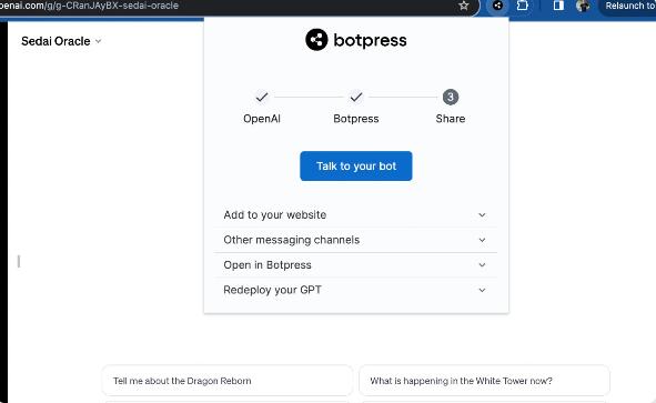Deploy GPT Extension