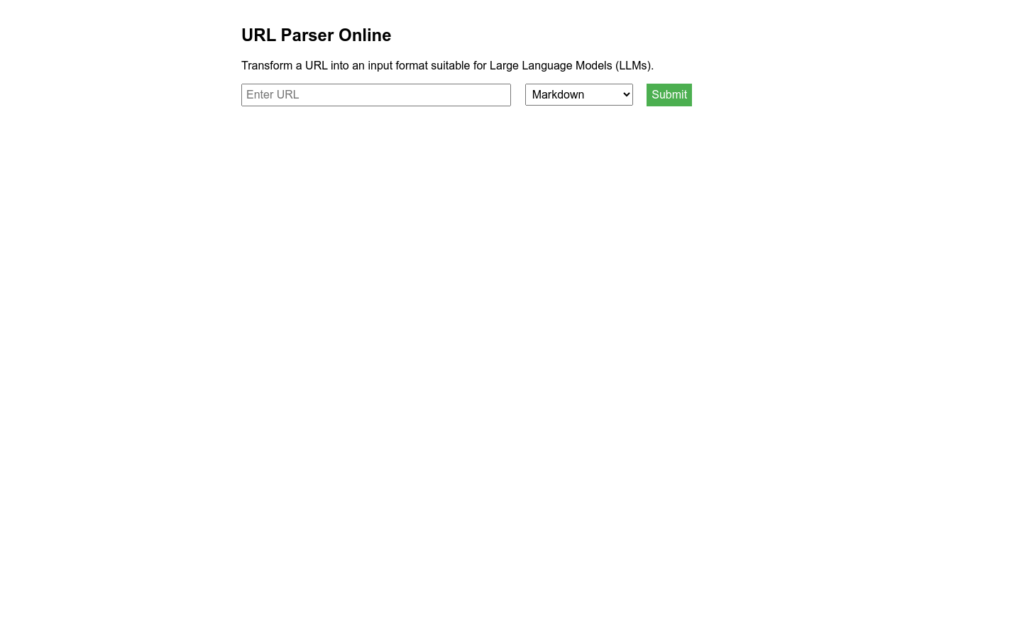 URL Parser Online