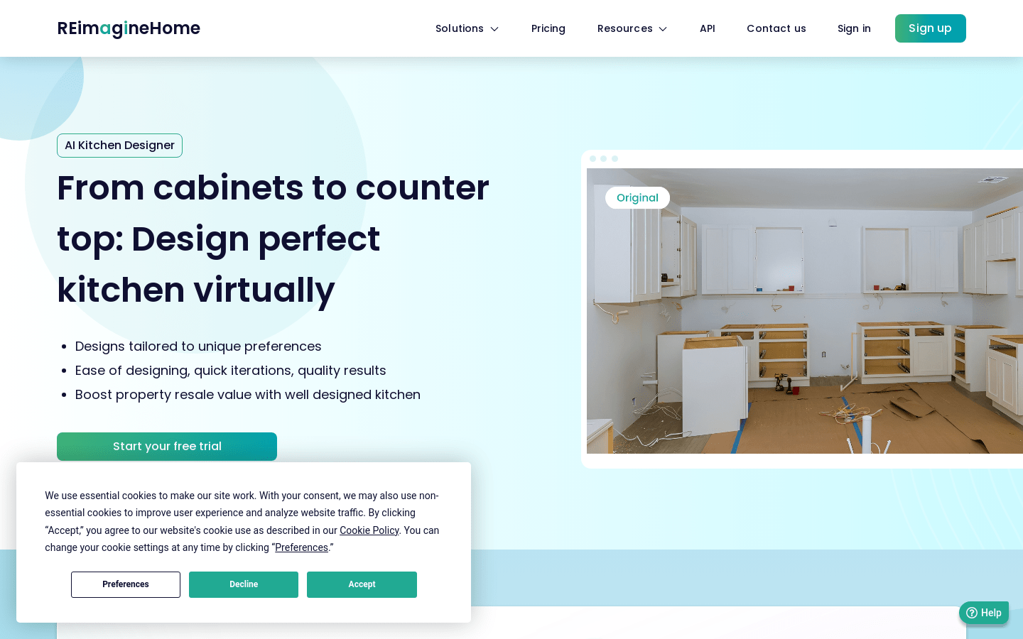 AI Kitchen Designer