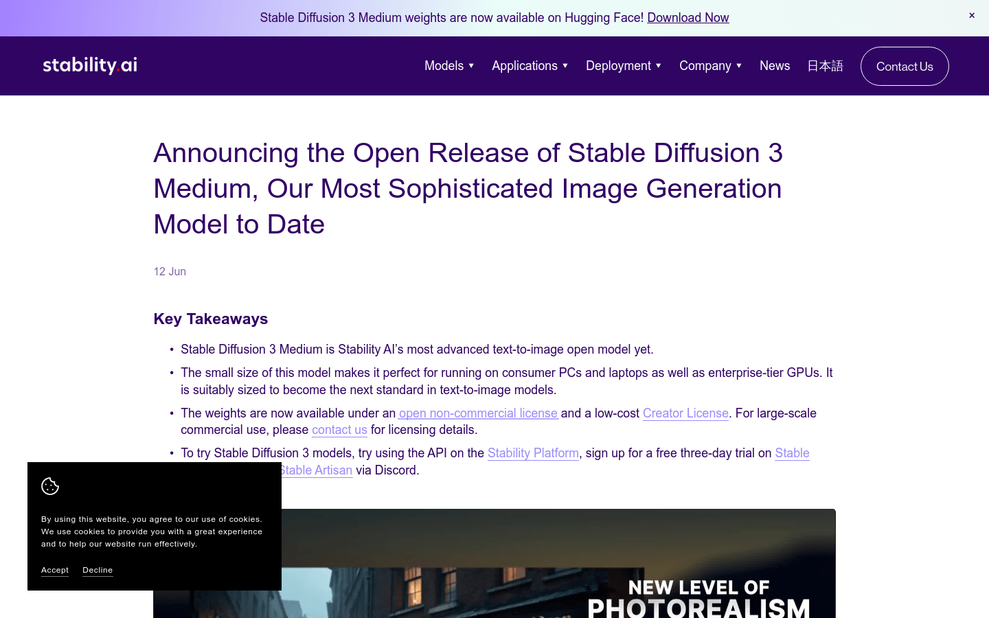 Stable Diffusion 3 Medium