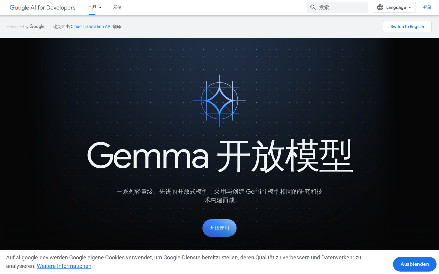 Gemma 开放模型