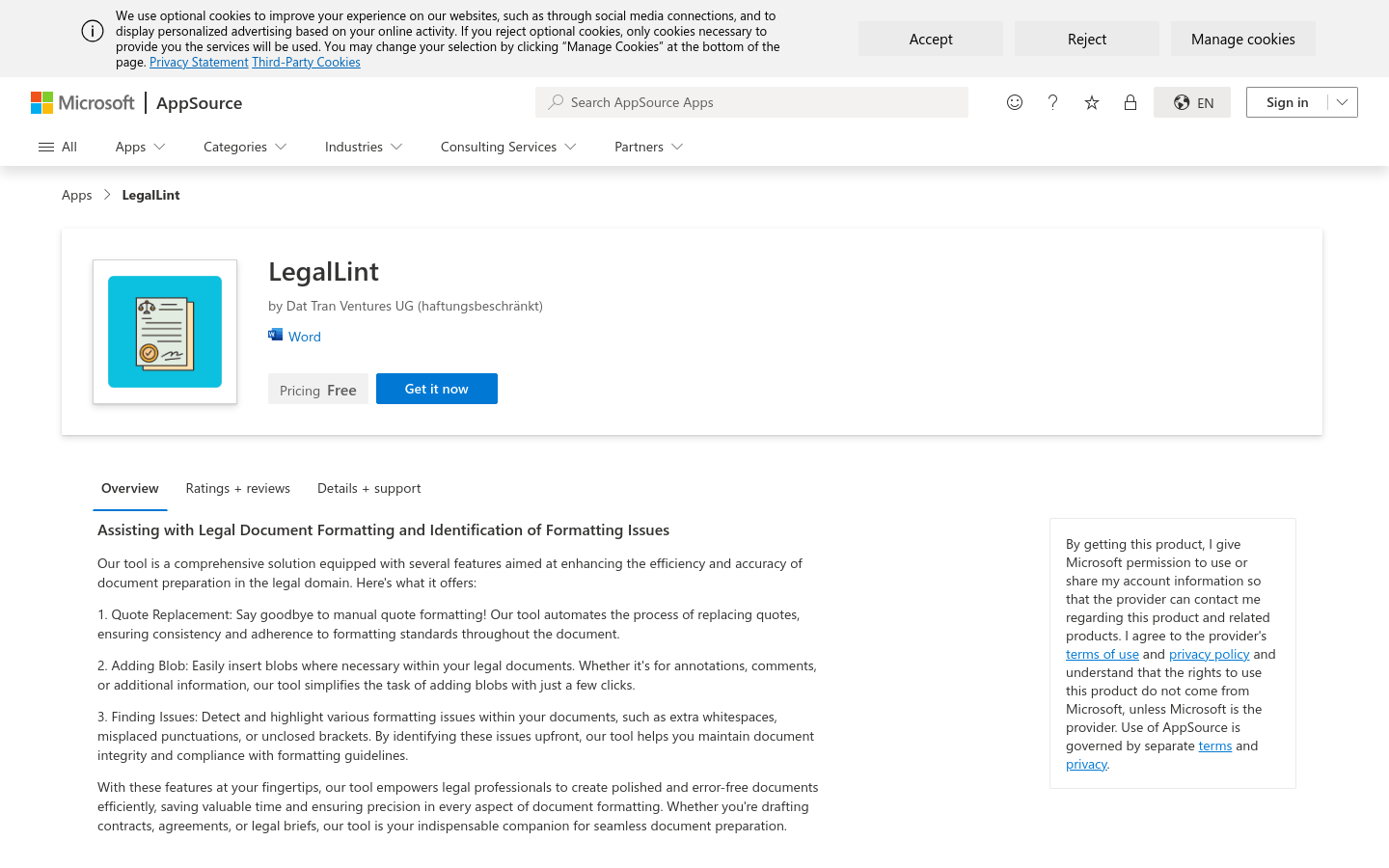 Legallint