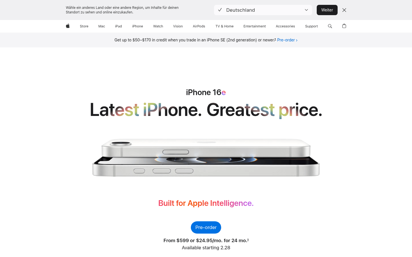 Iphone 16e