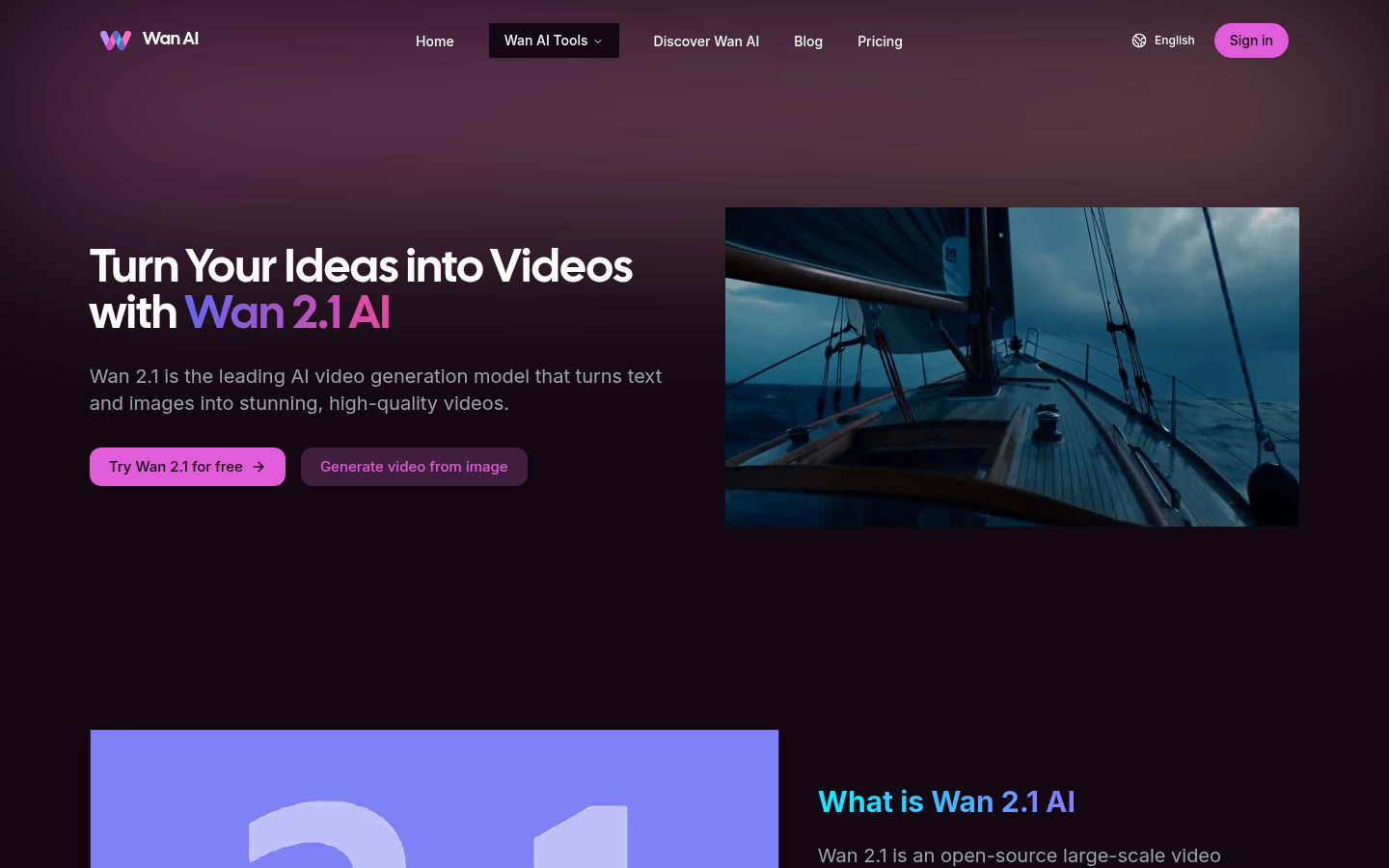 Wan 2.1 AI