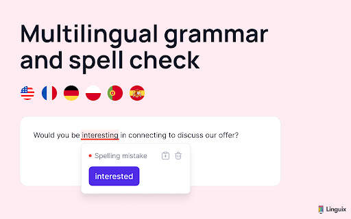 Linguix – GPT 4 Writing Copilot For Teams