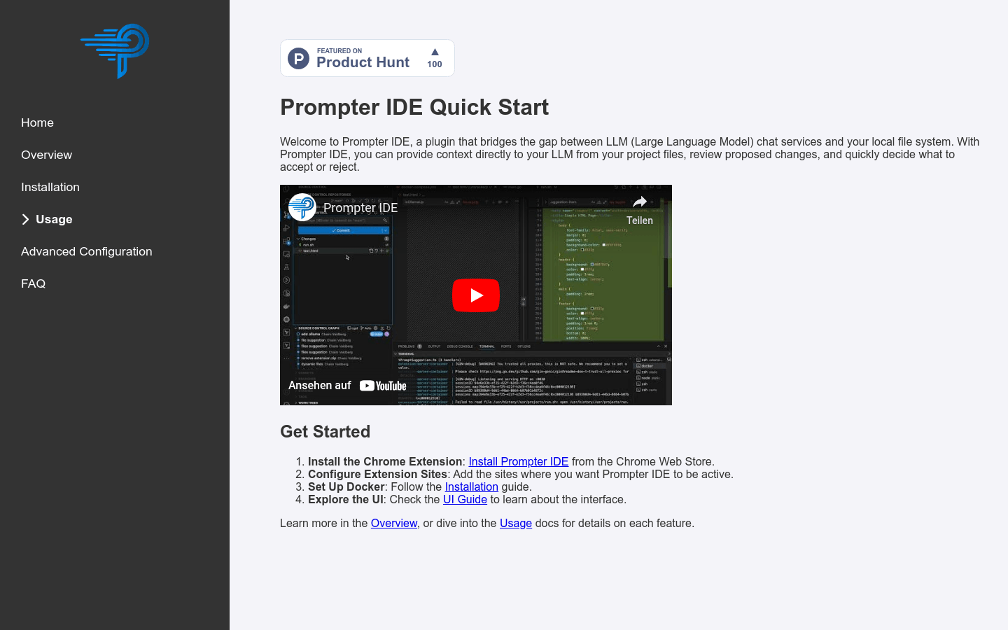 Prompter IDE