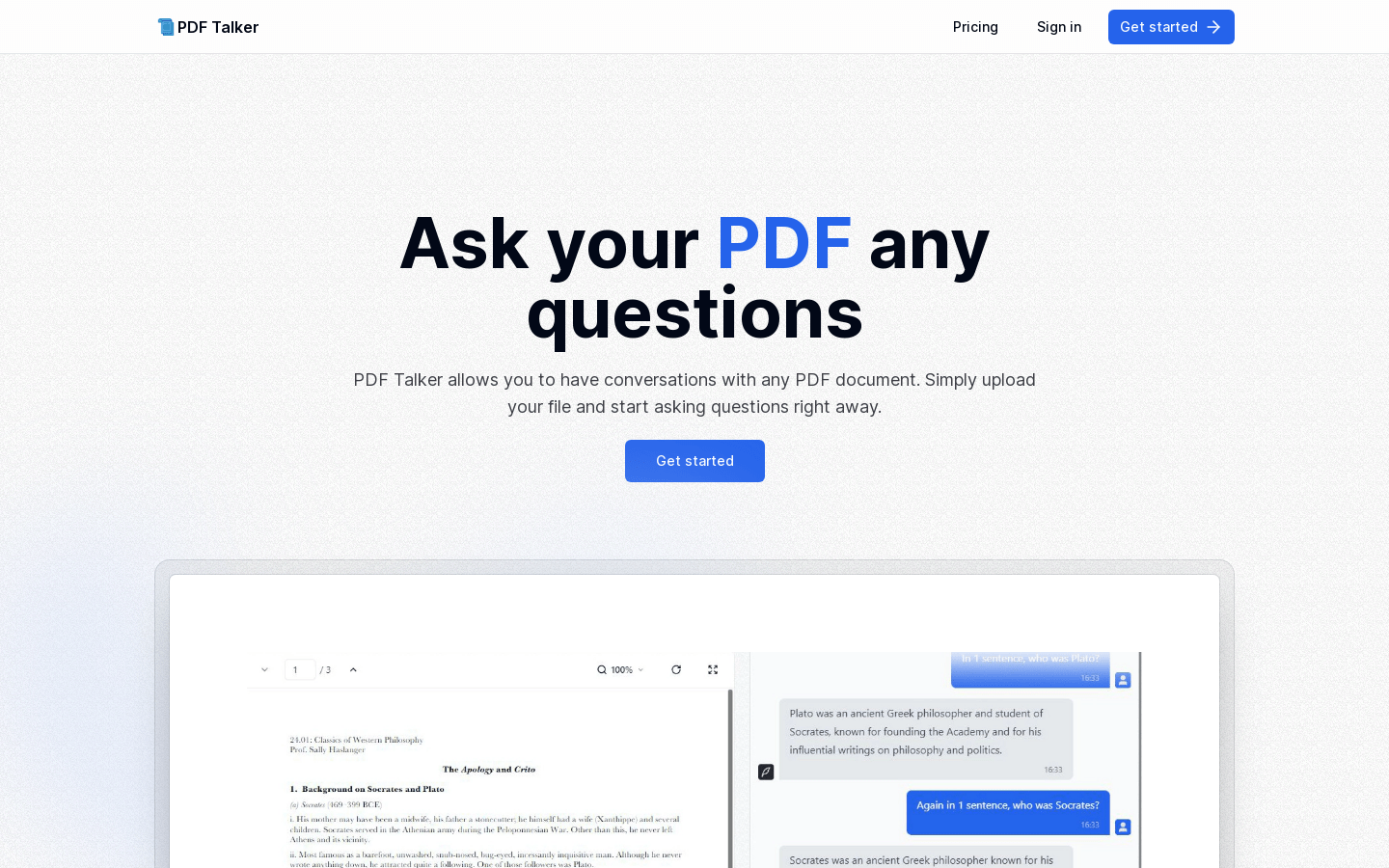 PDF Talker