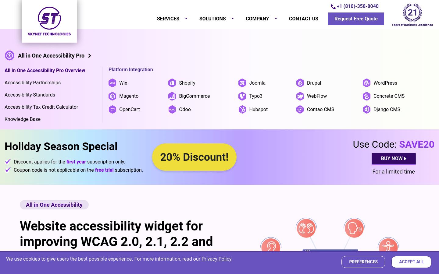 All In One Accessibility PRO