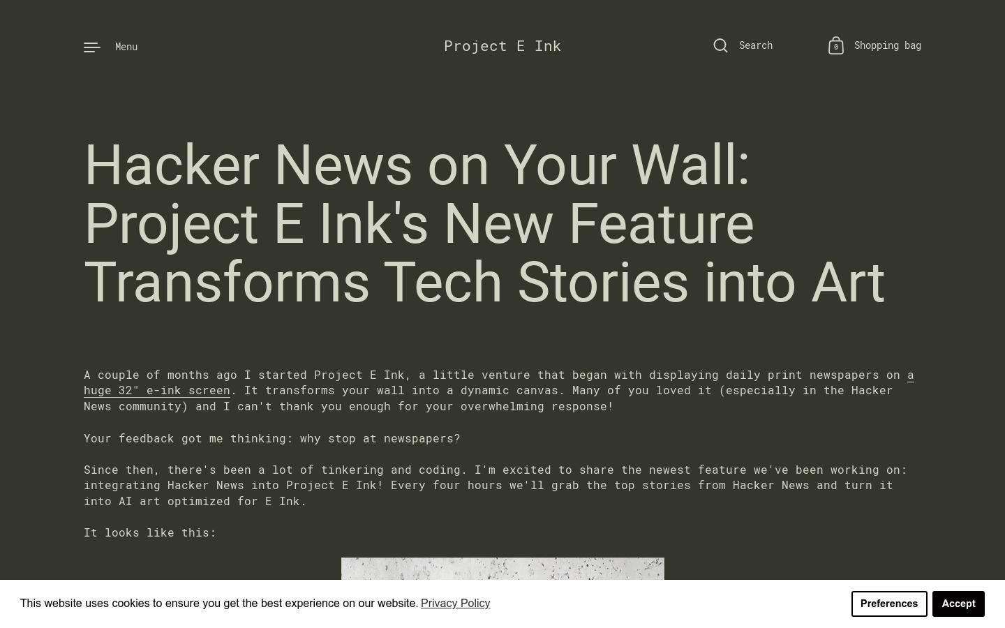 Project E Ink