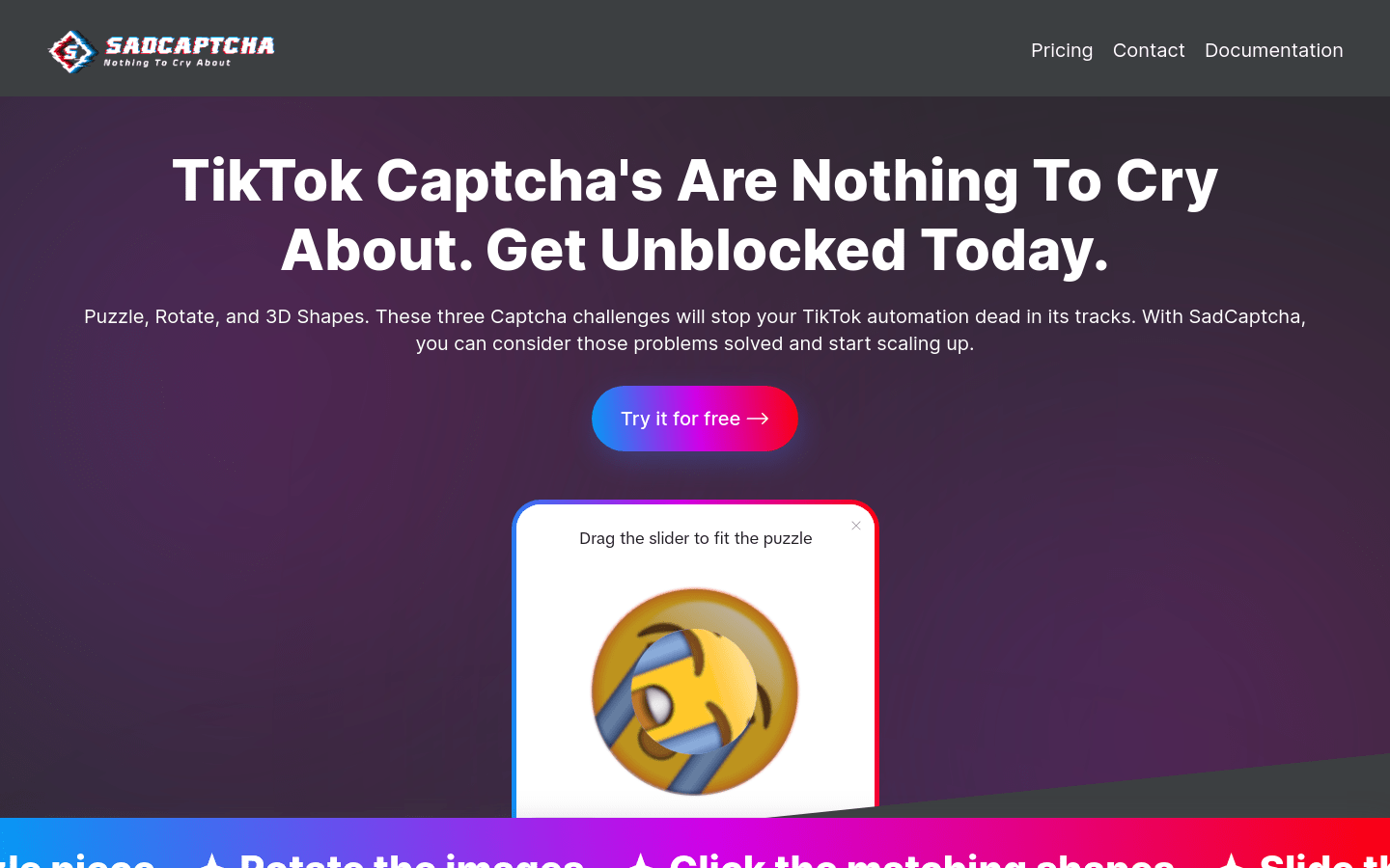 Tiktok Captcha Solver API