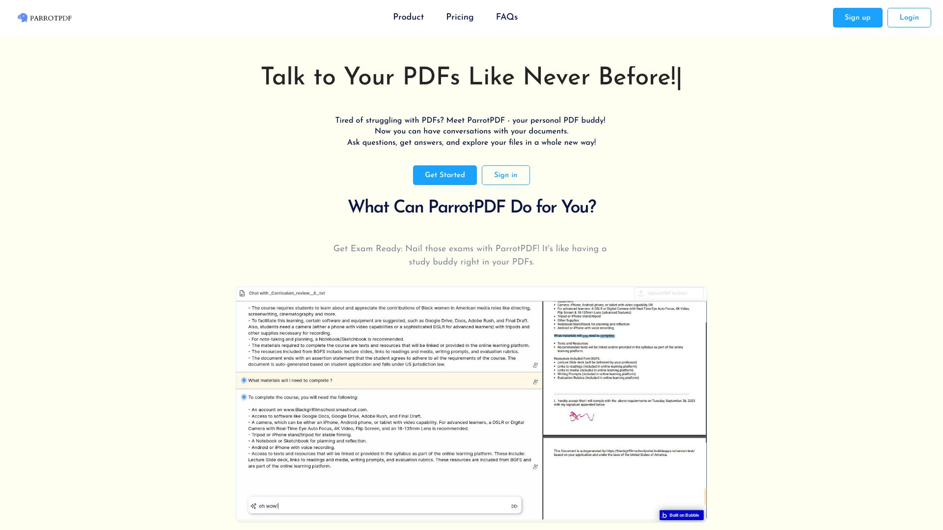 Parrotpdf