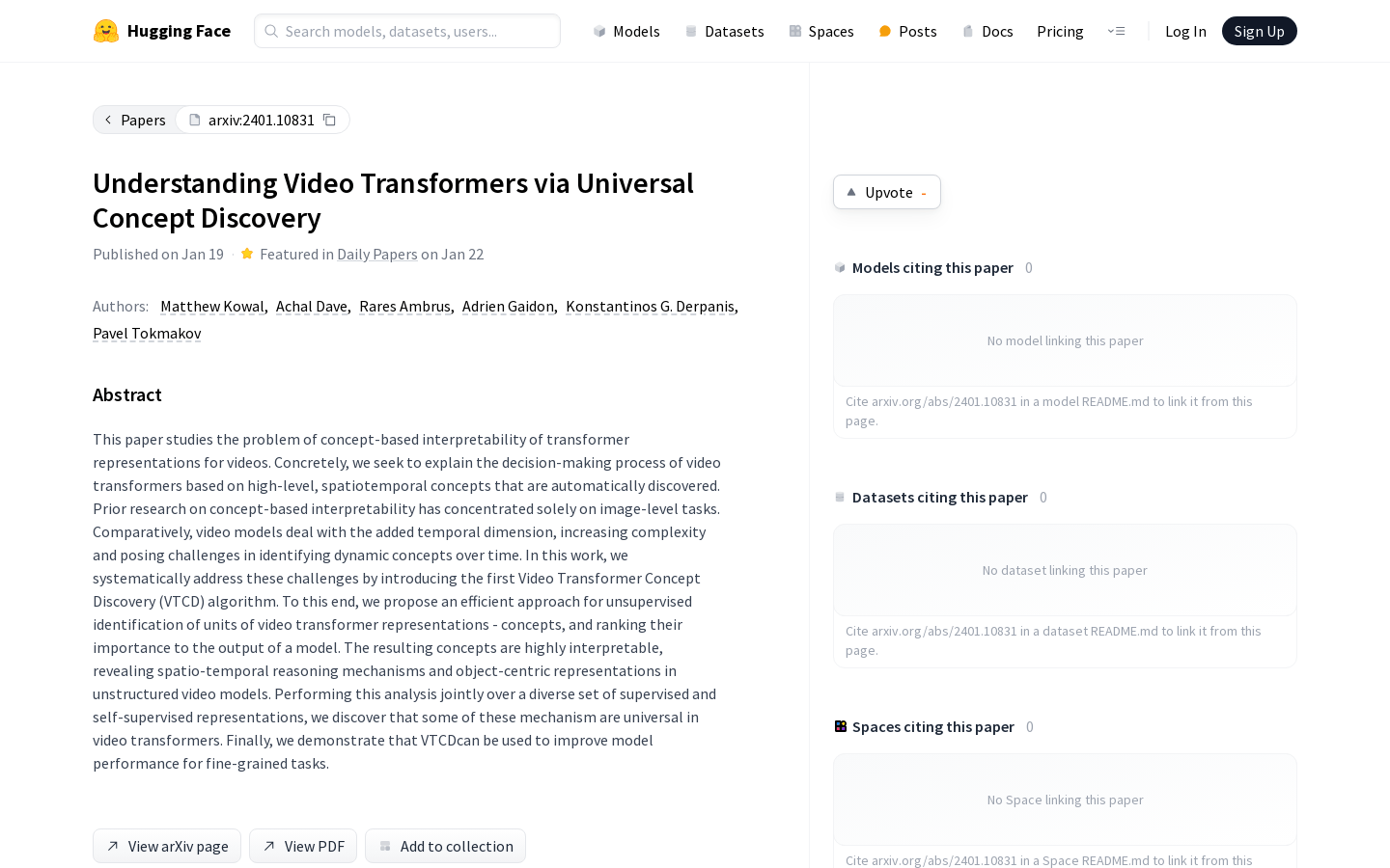 Understanding Video Transformers