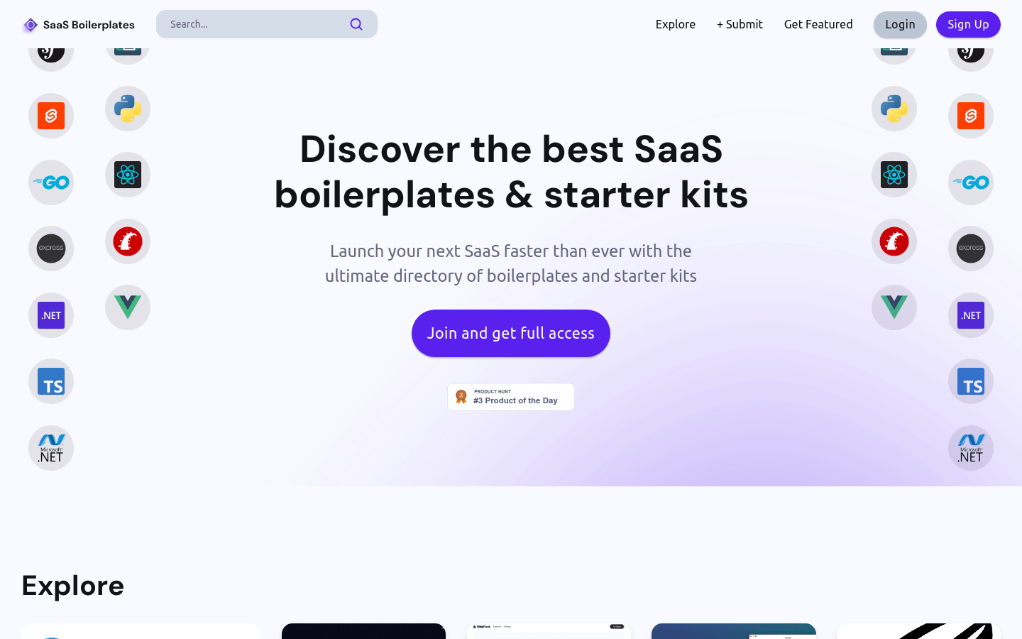 Saas Boilerplates
