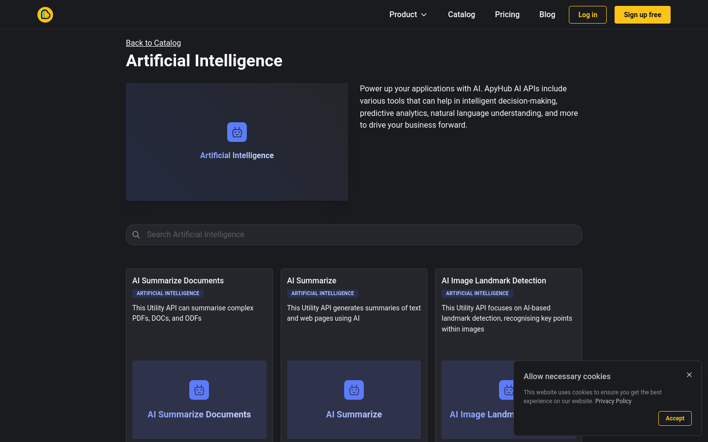 Apyhub AI APIs