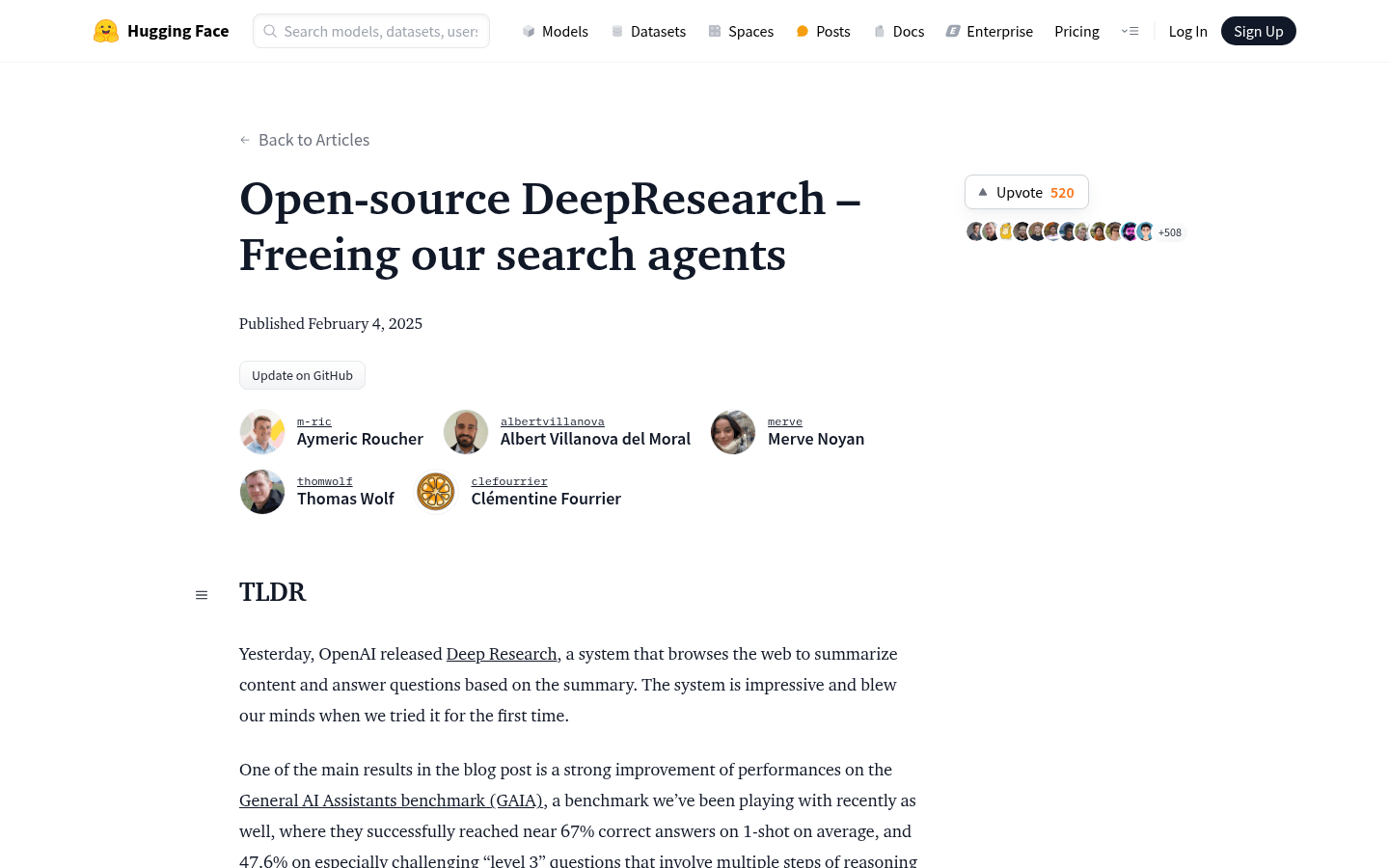 Open Source DeepResearch